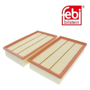 Febi 170396 Air Filter Set Premium High Performance Fits Jaguar XJ 2009 - 2019
