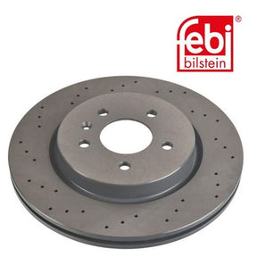 Febi 108196 Brake Disc Rear Axle Premium Fits Opel Astra 2012 - 2018