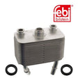 Febi 100127 Oil Cooler Aluminium Premium Quality Durable For BMW X5 2001 - 2003