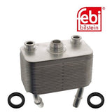 Febi 100127 Oil Cooler Aluminium Premium Quality Durable For BMW X5 2001 - 2003