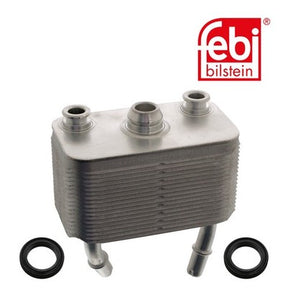 Febi 100127 Oil Cooler Aluminium Premium Quality Durable For BMW X5 2001 - 2003
