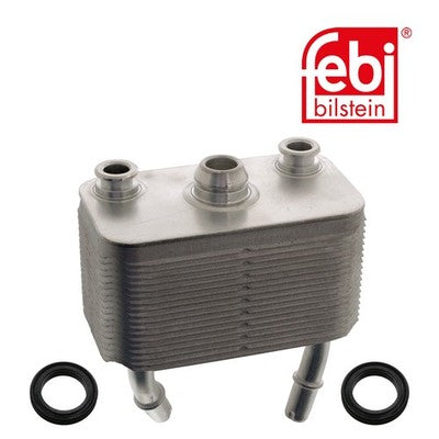 Febi 100127 Oil Cooler Aluminium Premium Quality Durable For BMW X5 2001 - 2003