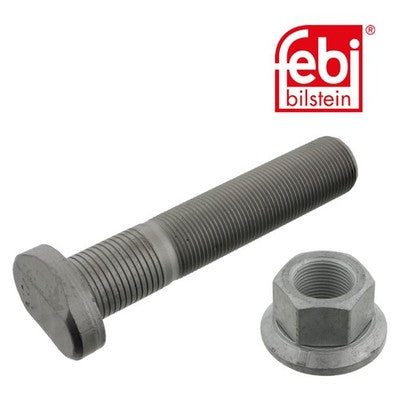 Febi 49028 Wheel Stud With Nut Spiral Bolt Zink Flake Coated Surface Premium