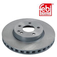 Febi 106605 Brake Disc Front Premium Fits Mercedes-Benz Vito 2014 - 2025