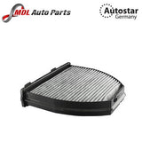 AUTOSTAR CABIN AIR FILTER W204. W212 CARBON FIBER 2048300518
