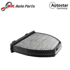 AUTOSTAR CABIN AIR FILTER W204. W212 CARBON FIBER 2048300518