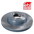 Febi 105729 Brake Disc Front Axle Premium Fits BMW 3 Series 2007 - 2012