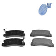 Blueprint ADT34284 Brake Pad Set Rear Axle Fits Toyota Harrier 1998 - 2003