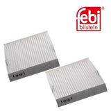 Febi 34815 Cabin Filter Set Premium High Performance Fits BMW X3 2011 - 2012