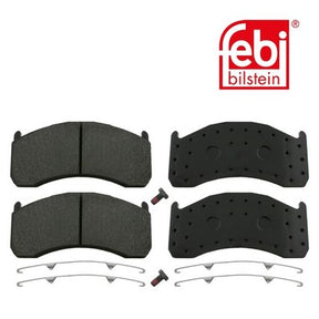 Febi 16546 Brake Pad Set Rear Axle Front Axle With Fastening Material Premium