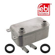 Febi 100126 Oil Cooler Aluminium Premium Quality Fits BMW 7 Series 2001 - 2005