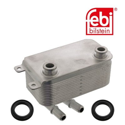 Febi 100126 Oil Cooler Aluminium Premium Quality Fits BMW 7 Series 2001 - 2005