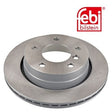 Febi 12324 Brake Disc Rear High Performance Fits BMW 3 Series 1999 - 2000