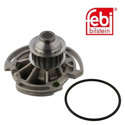 Febi 09756 Water Pump Cast Aluminium High Performance Fits VW Polo 1986 - 1990