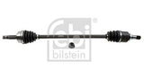 Febi 184613 Drive Shaft With Nut Front Axle Right Fits Citroën C1 2005 - 2014