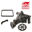 Febi 34022 Oil Pump Kit Premium High Quality Fits Mercedes-Benz 190 1983 - 1989