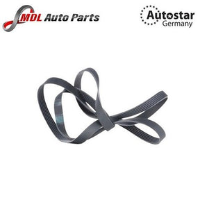 AutoStar Germany Multirib Belt 6PK2245 for VW Golf/Passat/Jetta
