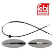 Febi 48304 Premium Brake Cable Left Rear High Performance Fits Audi A4 2001-04