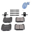 Blueprint ADT342145 Brake Pad Set Front Axle Fits Vauxhall VX220 2003 - 2005