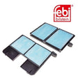 Febi 27944 Cabin Filter Set High Performance Fits Toyota Carina E 1996 - 1997