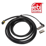 Febi 170591 ABS Sensor Front Axle Left With Bush Grease Sleeve High Performance