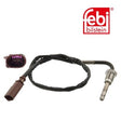 Febi 100837 Exhaust Gas Temperature Sensor Premium Fits Audi A6 2013 - 2018