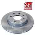 Febi 19510 Brake Disc Front High Performance Fits Vauxhall Corsa 2004 - 2006