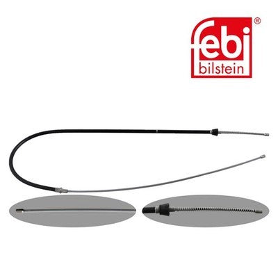 Febi 48302 Premium Brake Cable Left Rear Right Durable Fits VW Up! 2011-2020