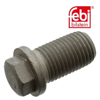 Febi 48899 Oil Drain Plug Steel Male Hex Fits Mercedes-Benz C-Class 2009 - 2014