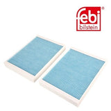 Febi 12263 Cabin Filter Set High Performance Fits BMW 5 Series 1998 - 2000