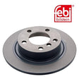 Febi 43822 Brake Disc Rear High Performance Fits Mini Paceman 2012 - 2016