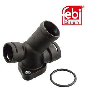 Febi 18236 Coolant Flange Plastic Premium Fits VW Transporter 1997 - 2003