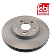 Febi 26072 Brake Disc Front High Performance Fits Toyota Avensis 1999 - 2003