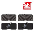 Febi 16561 Brake Pad Set Front Axle Premium Grade Durable High Performance