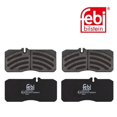 Febi 16561 Brake Pad Set Front Axle Premium Grade Durable High Performance