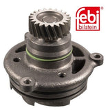 Febi 17520 Water Pump Grey Cast Iron With Gasket And Seal High Performance
