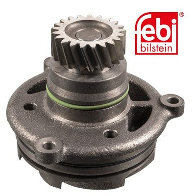 Febi 17520 Water Pump Grey Cast Iron With Gasket And Seal High Performance