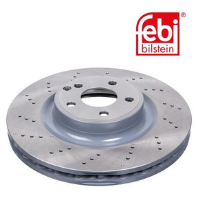Febi 44008 Brake Disc Front Premium Fits Mercedes-Benz C-Class 2011 - 2025