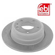 Febi 10754 Brake Disc Rear High Performance Fits BMW 7 Series 1985 - 1989
