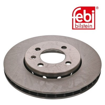 Febi 43841 Brake Disc Front Premium High Performance Fits VW Up! 2013 - 2019