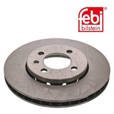 Febi 43841 Brake Disc Front Premium High Performance Fits VW Up! 2013 - 2019