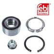 Febi 24313 Wheel Bearing Kit Angular Ball Fits Renault Grand Sc�nic 2006 - 2008