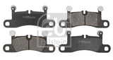 Febi 188677 Brake Pad Set With Anti Squeak Plate Fits Porsche 718 Boxster 2025