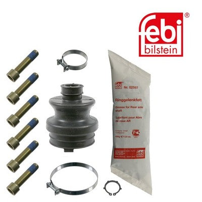 Febi 08479 CV Boot Kit Rubber Premium Fits Mercedes-Benz S-Class 1985 - 1987