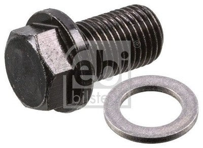 Febi 194281 Oil Drain Plug Male Hex With Seal Ring For Fiat Fullback 2016 - 2025