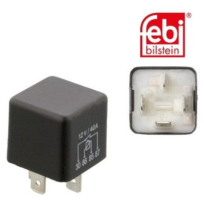 Febi 33689 Relay Black Premium High Performance Fits Vauxhall Astra 2002 - 2005