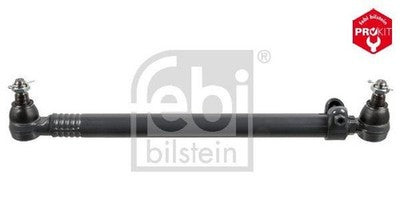 Febi 178994 Drag Link Front Axle Steel Adjustable on One Side With Crown Nut
