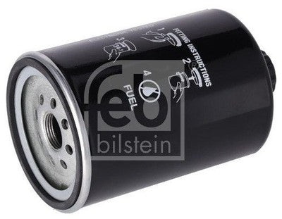 Febi 176926 Fuel Filter Spin On With Water Drain Screw High Performance