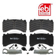 Febi 16996 Brake Pad Set With Fastening Mounting Material High Performance
