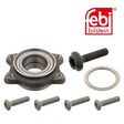 Febi 29837 Wheel Bearing Kit Angular Ball Bearing Fits Audi A8 1998 - 2002